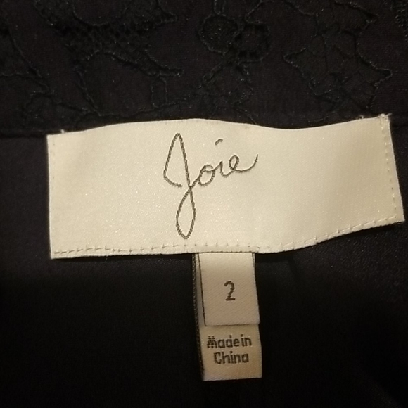 Joie Navy Lace Shorts - Picture 5 of 6